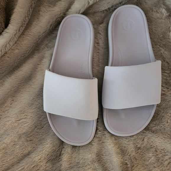 lululemon athletica Shoes - Women's White Slide Sandals